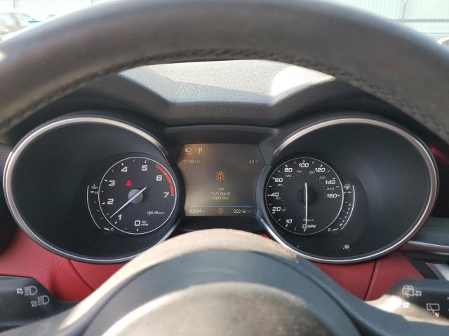 ZASFAKBN3J7B78755 - 2018 ALFA ROMEO STELVIO TI أحمر صورة 9