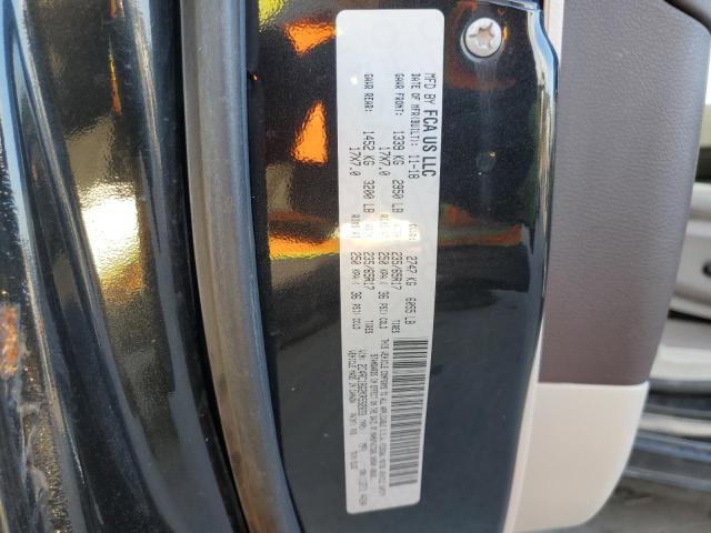 2C4RC1BG2KR592833 - 2019 CHRYSLER PACIFICA TOURING L BLACK photo 14