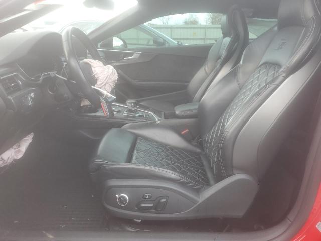 WAUR4AF58JA038265 - 2018 AUDI S5 PRESTIGE RED photo 7