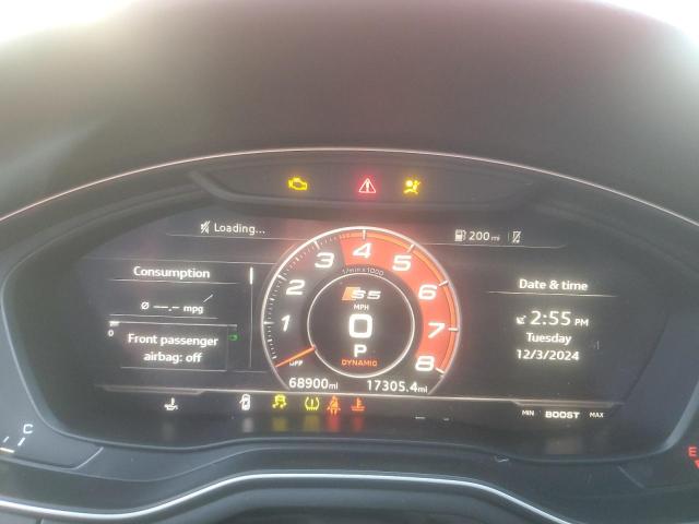 WAUR4AF58JA038265 - 2018 AUDI S5 PRESTIGE RED photo 9