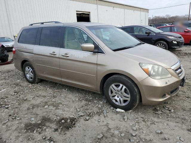 5FNRL38635B408574 - 2005 HONDA ODYSSEY EXL TAN photo 4