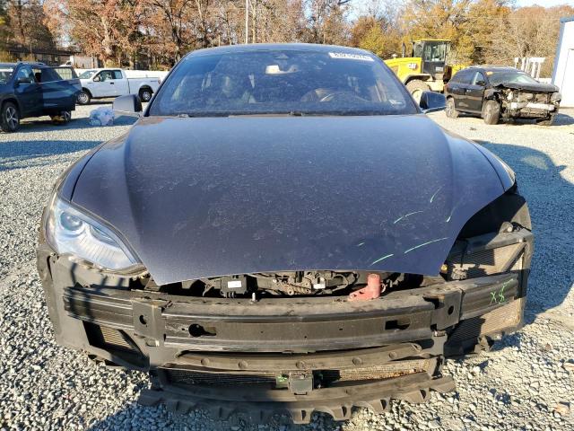5YJSA1H26EFP62601 - 2014 TESLA MODEL S GRAY photo 5