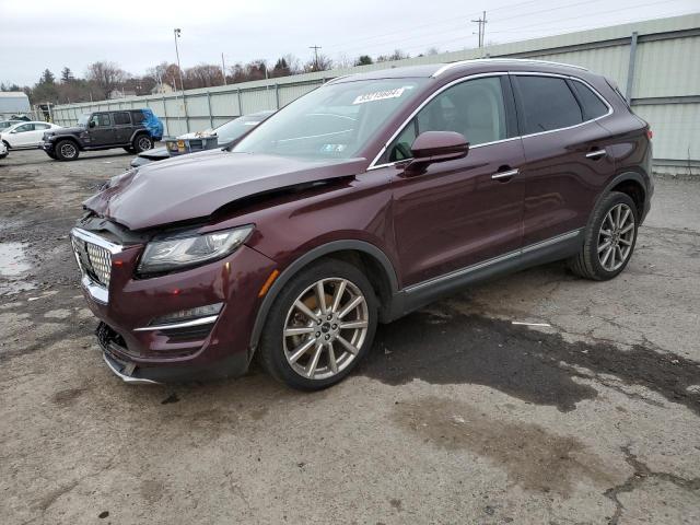5LMCJ3C97KUL22967 - 2019 LINCOLN MKC RESERVE ბურგუნდია ფოტო 1