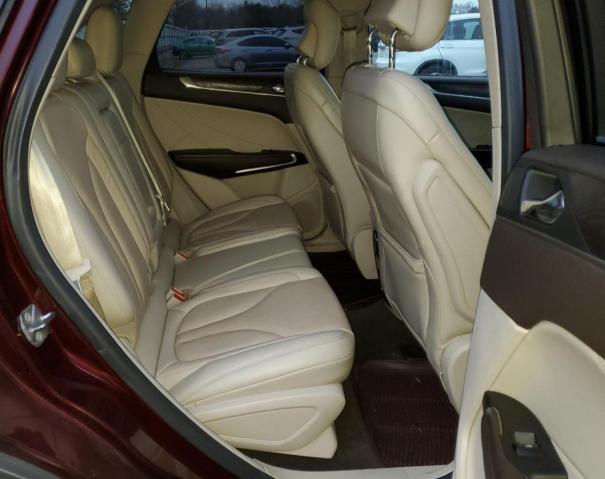 5LMCJ3C97KUL22967 - 2019 LINCOLN MKC RESERVE ბურგუნდია ფოტო 10