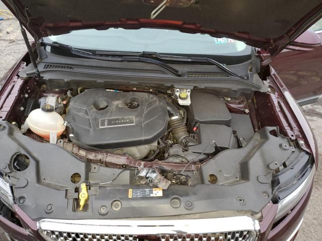 5LMCJ3C97KUL22967 - 2019 LINCOLN MKC RESERVE ბურგუნდია ფოტო 11