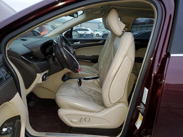 5LMCJ3C97KUL22967 - 2019 LINCOLN MKC RESERVE ბურგუნდია ფოტო 7
