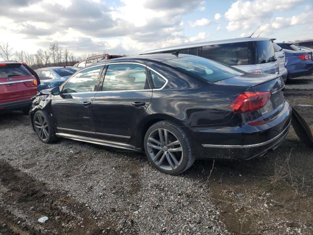 1VWDT7A38HC048895 - 2017 VOLKSWAGEN PASSAT R-LINE შავი ფოტო 2