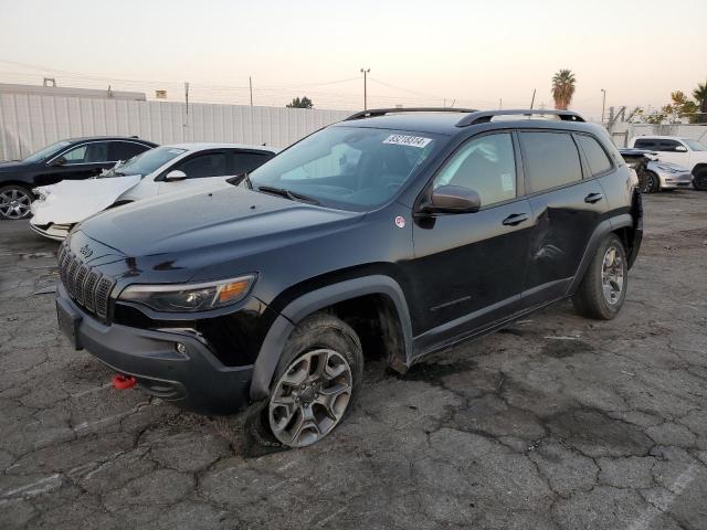 1C4PJMBX3MD105966 - 2021 JEEP CHEROKEE TRAILHAWK BLACK photo 1