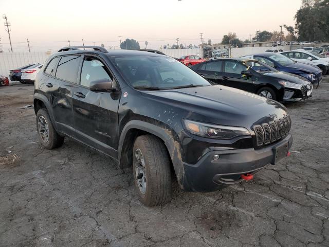 1C4PJMBX3MD105966 - 2021 JEEP CHEROKEE TRAILHAWK BLACK photo 4
