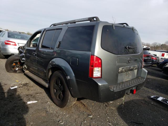 5N1AR18W97C621086 - 2007 NISSAN PATHFINDER LE ნაცრისფერი ფოტო 2