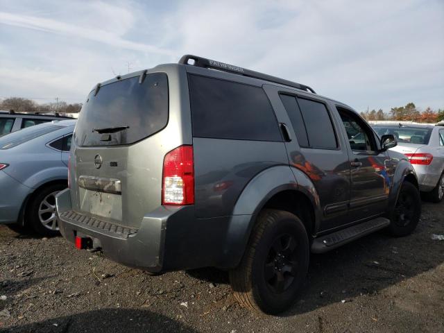 5N1AR18W97C621086 - 2007 NISSAN PATHFINDER LE ნაცრისფერი ფოტო 3