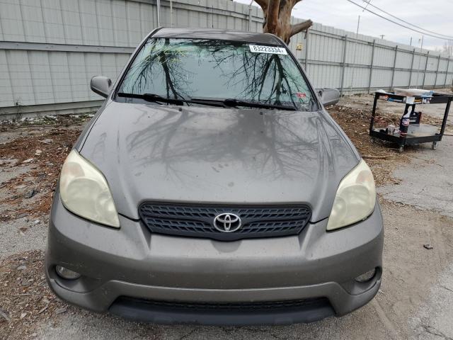 2T1KR32E35C552050 - 2005 TOYOTA COROLLA MA XR GRAY photo 5
