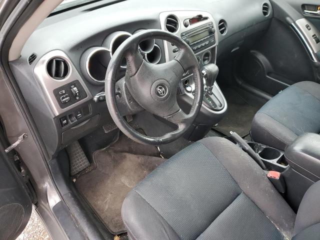 2T1KR32E35C552050 - 2005 TOYOTA COROLLA MA XR GRAY photo 8