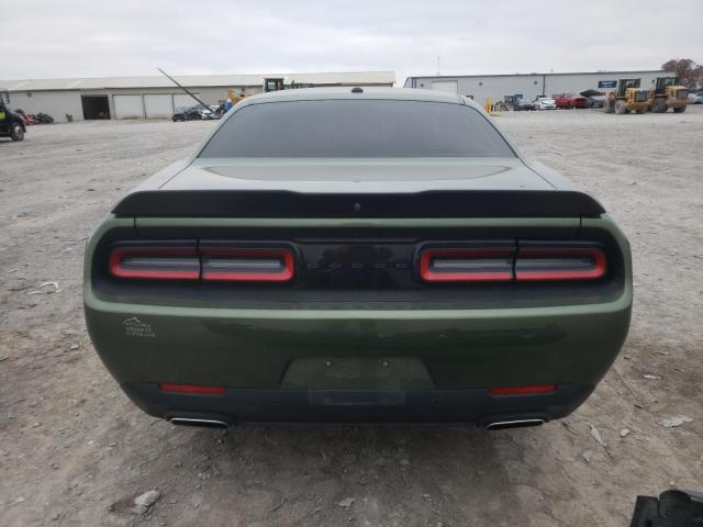 2C3CDZJG3MH665255 - 2021 DODGE CHALLENGER GT GREEN photo 6