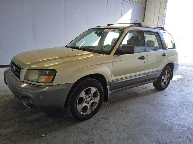 JF1SG65634H727988 - 2004 SUBARU FORESTER 2.5XS ოქროსფერი ფოტო 1