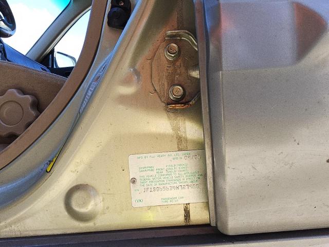 JF1SG65634H727988 - 2004 SUBARU FORESTER 2.5XS ოქროსფერი ფოტო 13