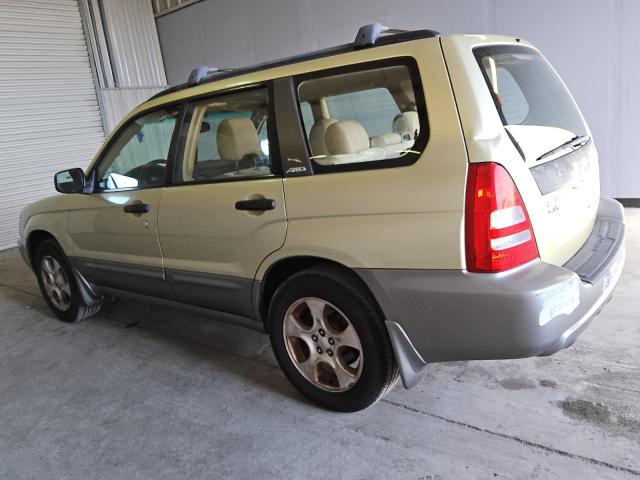 JF1SG65634H727988 - 2004 SUBARU FORESTER 2.5XS ოქროსფერი ფოტო 2