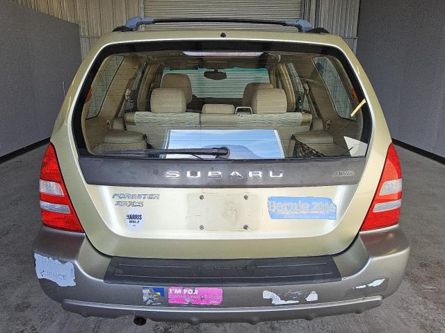JF1SG65634H727988 - 2004 SUBARU FORESTER 2.5XS ოქროსფერი ფოტო 6