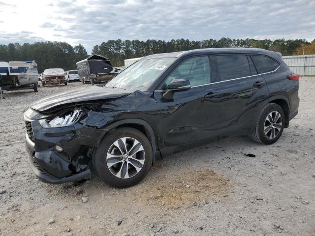 5TDGZRAH2LS011385 - 2020 TOYOTA HIGHLANDER XLE BLACK photo 1