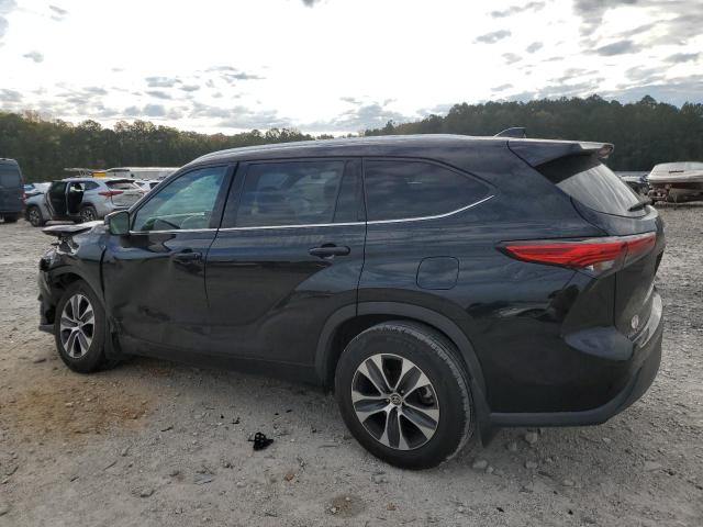 5TDGZRAH2LS011385 - 2020 TOYOTA HIGHLANDER XLE BLACK photo 2