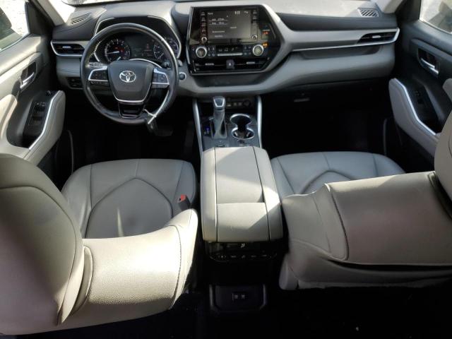 5TDGZRAH2LS011385 - 2020 TOYOTA HIGHLANDER XLE BLACK photo 8