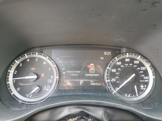 5TDGZRAH2LS011385 - 2020 TOYOTA HIGHLANDER XLE BLACK photo 9