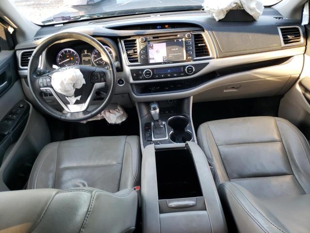 5TDJKRFH6GS285942 - 2016 TOYOTA HIGHLANDER XLE GRAY photo 8