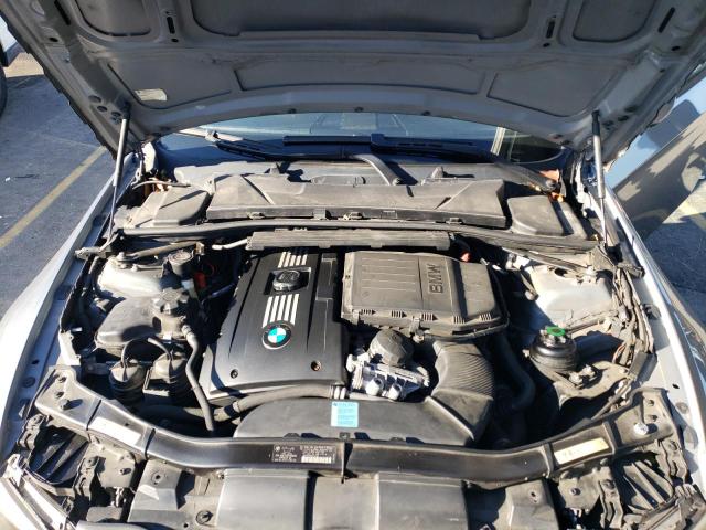 WBAWB73509P046305 - 2009 BMW 3 SERIES I SILVER photo 11