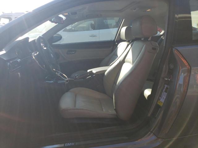 WBAWB73509P046305 - 2009 BMW 3 SERIES I SILVER photo 7