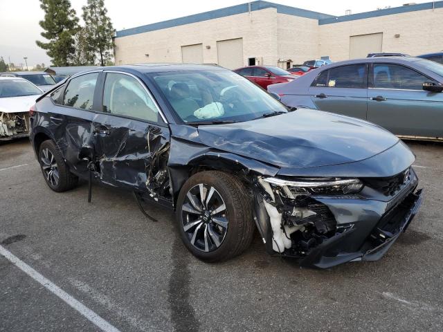 19XFL1H72RE001079 - 2024 HONDA CIVIC EXL ნაცრისფერი ფოტო 4