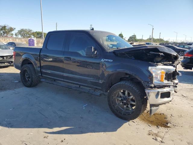 1FTEW1C55LFA22353 - 2020 FORD F150 SUPERCREW BLACK photo 4