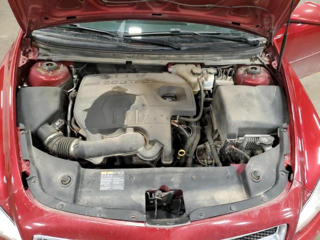 1G1ZC5E03CF235619 - 2012 CHEVROLET MALIBU 1LT წითელი ფოტო 11