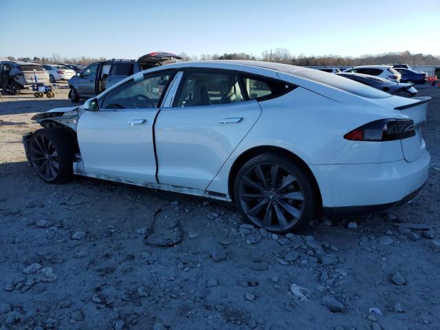 5YJSA1DP3CFS00590 - 2012 TESLA MODEL S WHITE photo 2