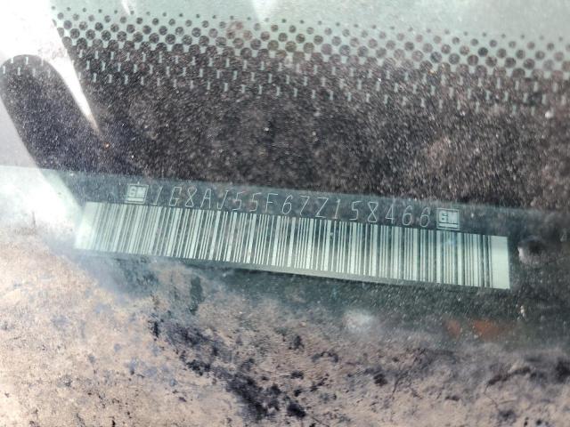 1G8AJ55F67Z158466 - 2007 SATURN ION LEVEL 2 BLACK photo 12