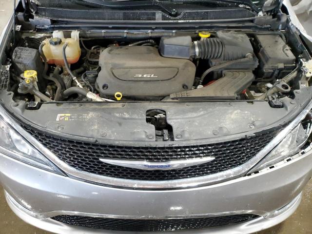 2C4RC1BG3HR569117 - 2017 CHRYSLER PACIFICA TOURING L ვერცხლისფერი ფოტო 12