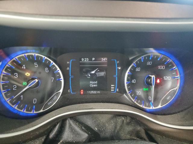 2C4RC1BG3HR569117 - 2017 CHRYSLER PACIFICA TOURING L ვერცხლისფერი ფოტო 9