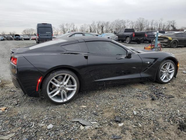 1G1YB2D79J5106511 - 2018 CHEVROLET CORVETTE STINGRAY 1LT BLACK photo 3