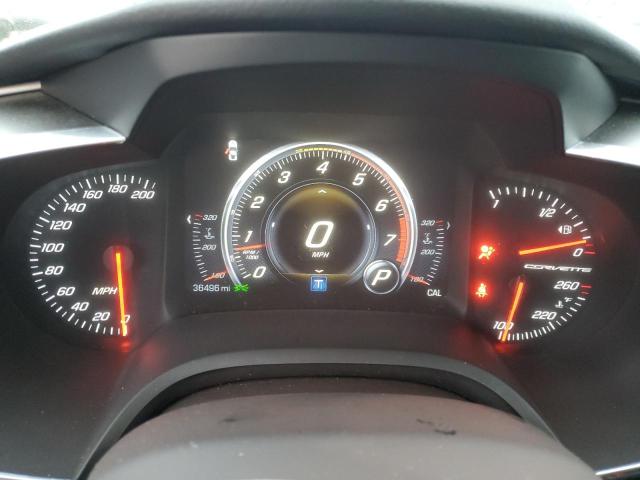 1G1YB2D79J5106511 - 2018 CHEVROLET CORVETTE STINGRAY 1LT BLACK photo 9