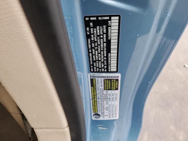 WVWFA71FX9V007086 - 2009 VOLKSWAGEN EOS LUX 蓝色 照片 12