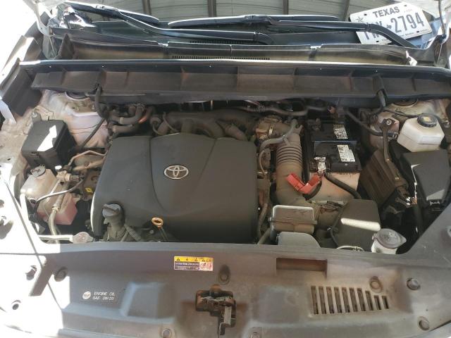 5TDGZRAH8NS546532 - 2022 TOYOTA HIGHLANDER XLE WHITE photo 12