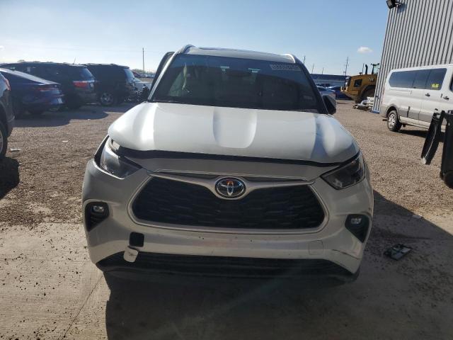 5TDGZRAH8NS546532 - 2022 TOYOTA HIGHLANDER XLE WHITE photo 5