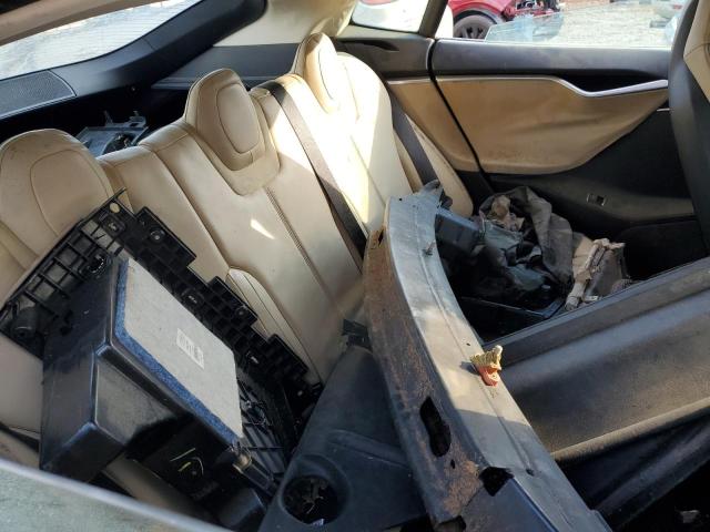 5YJSA1CN8DFP22472 - 2013 TESLA MODEL S 蓝色 照片 10