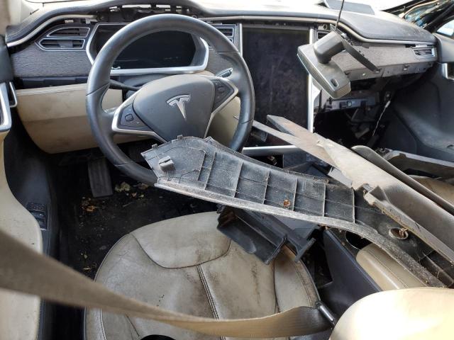 5YJSA1CN8DFP22472 - 2013 TESLA MODEL S 蓝色 照片 8