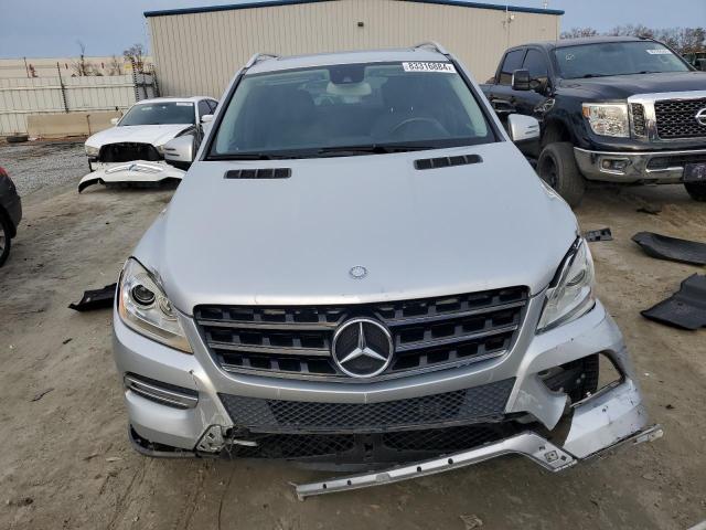 4JGDA5HB4DA160928 - 2013 MERCEDES-BENZ ML 350 4MATIC SILVER photo 5