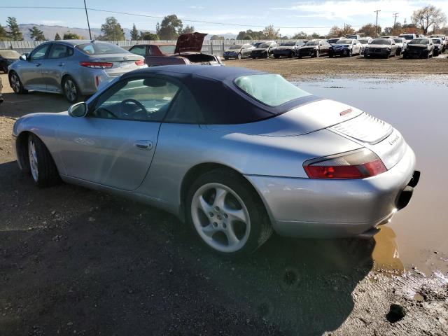 WP0CA29941S652553 - 2001 PORSCHE 911 CARRERA 2 SILVER photo 2