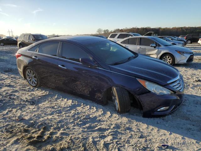 5NPEC4AC4CH474733 - 2012 HYUNDAI SONATA SE BLUE photo 4