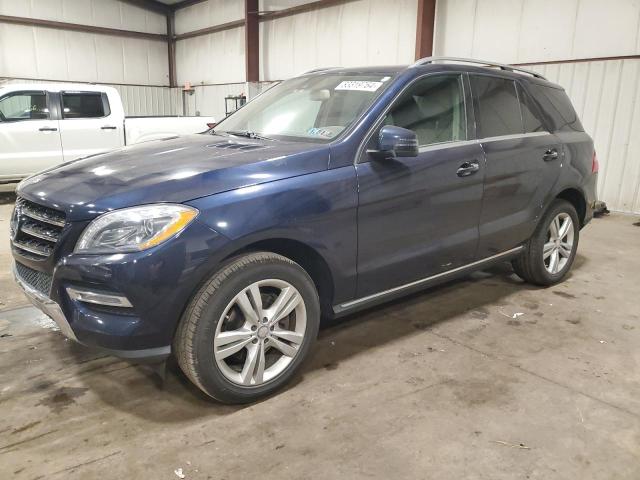 4JGDA5HB1DA250537 - 2013 MERCEDES-BENZ ML 350 4MATIC BLUE photo 1