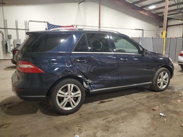 4JGDA5HB1DA250537 - 2013 MERCEDES-BENZ ML 350 4MATIC BLUE photo 3