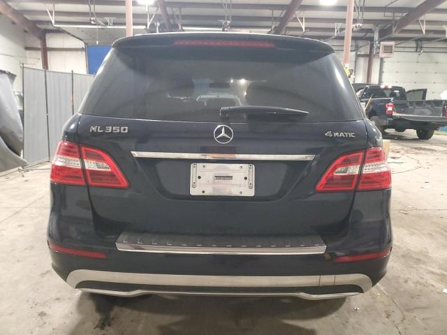 4JGDA5HB1DA250537 - 2013 MERCEDES-BENZ ML 350 4MATIC BLUE photo 6