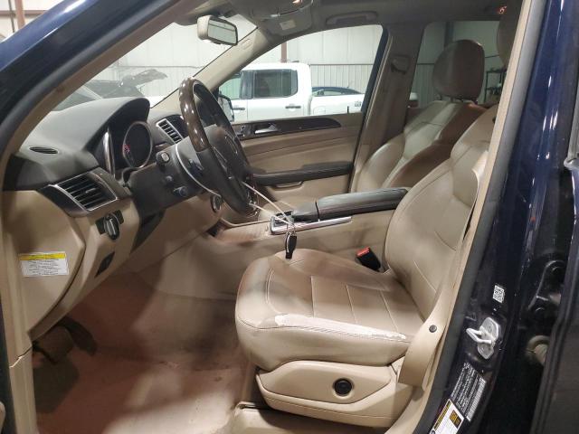 4JGDA5HB1DA250537 - 2013 MERCEDES-BENZ ML 350 4MATIC BLUE photo 7